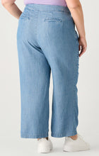 Load image into Gallery viewer, High waist drapey wide leg trouser Dex Plus XL
