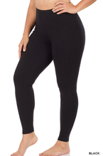 Load image into Gallery viewer, Cotton length leggings XL/1X
