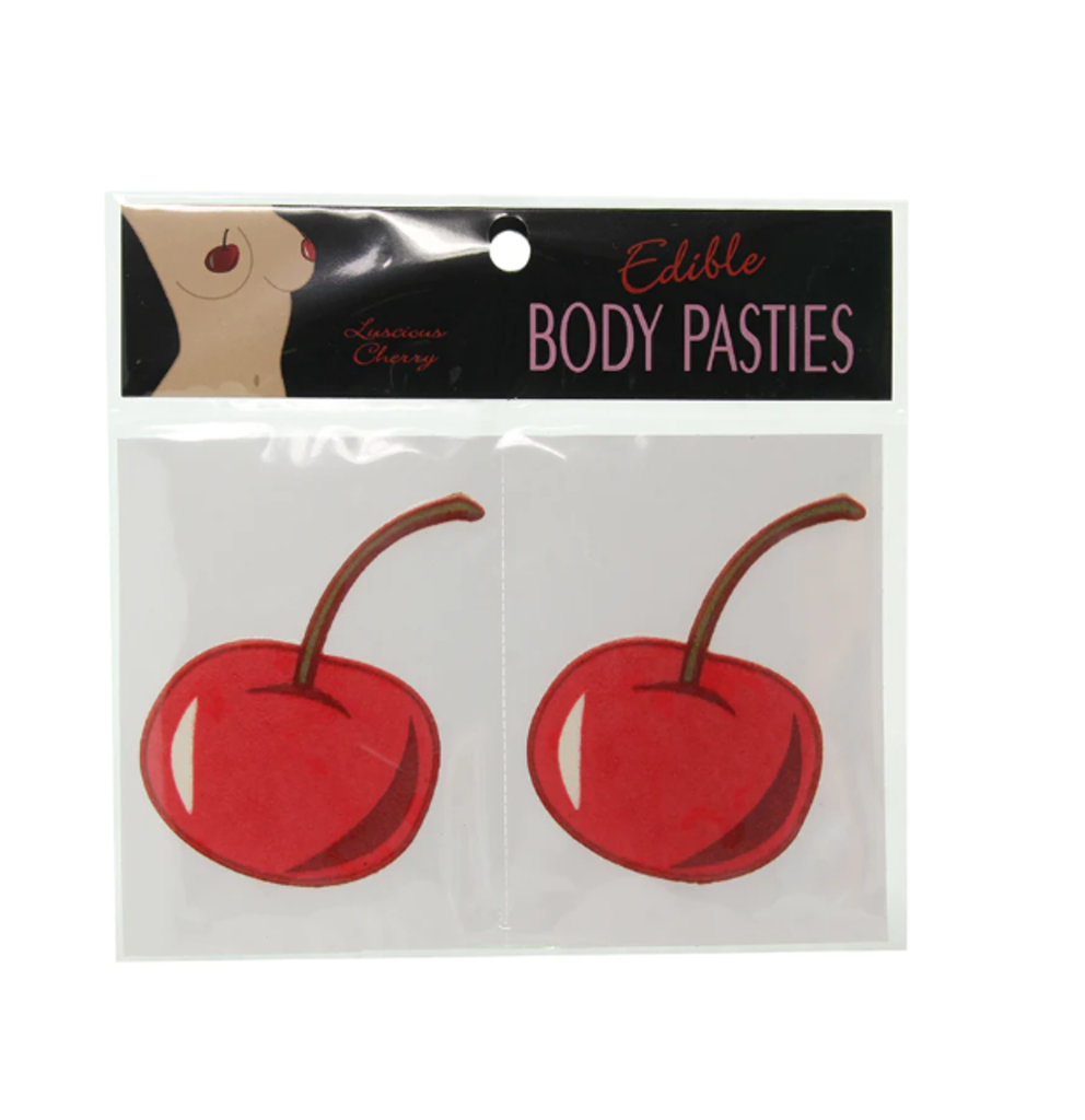 Edible Body Pasties in Cherry