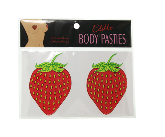 Edible Body Pasties in Strawberry